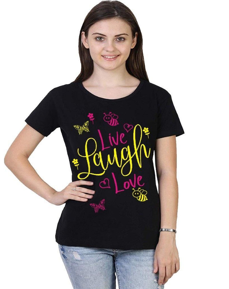 Women's Cotton Printed T-Shirt